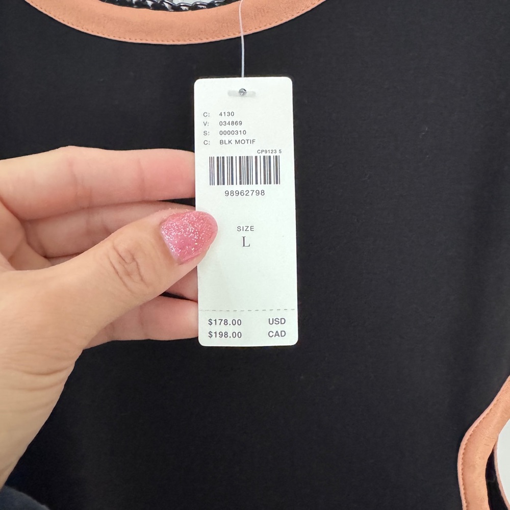 Maeve Sleeveless‎ Scoop-Neck Chain-Trim Cutout Midi Dress - Picture 4 of 7
